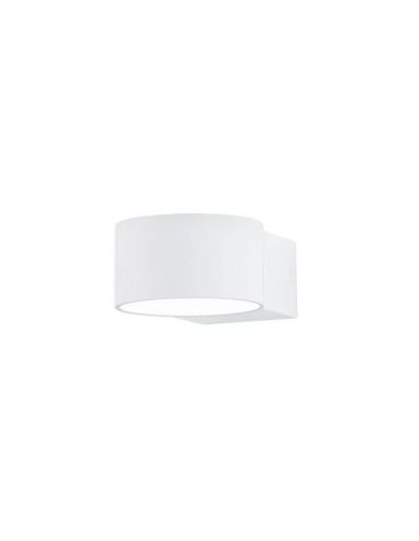 Aplique de pared LED luz arriba y abajo LACAPO blanco/negro | LeonLeds