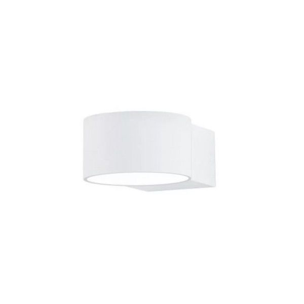 Aplique de pared LED luz arriba y abajo LACAPO blanco/negro | LeonLeds