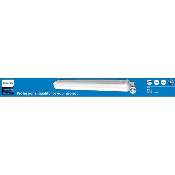 LED-Wandlampe 60Cm 2.000Lm IP65 IK08...