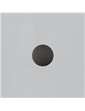 Aplique LED de exterior COMBO Ø 20cm Blanco/Negro Texturado u Oro Técnico, 10W 640lm, CRI90 CL.I IP65, 2700K-3000K Slide Switch