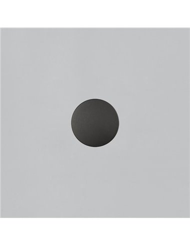Aplique LED de exterior COMBO Ø 20cm Blanco/Negro Texturado u Oro Técnico, 10W 640lm, CRI90 CL.I IP65, 2700K-3000K Slide Switch