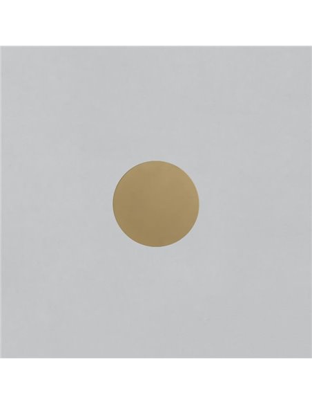 Applique murale extérieure LED COMBO Ø 20cm Blanc/Noir Texturé ou Or Technique, 10W 640lm, CRI90 CL.I IP65, Interrupteur à Gliss