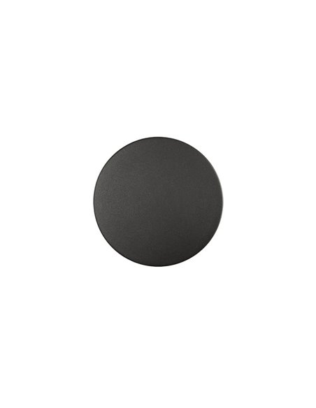 Aplique LED para exterior COMBO Ø 30cm Branco/Preto Texturizado ou Ouro Técnico, 11W 760lm, CRI90 CL.I IP65, Interruptor desliza