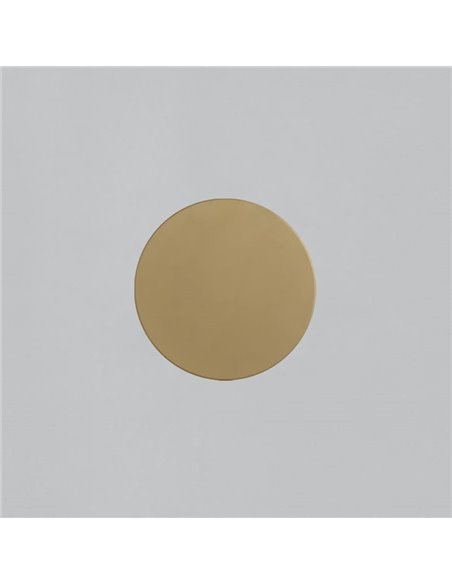 Applique d'extérieur LED COMBO Ø 30cm Blanc/Noir Texturé ou Or Technique, 11W 760lm, CRI90 CL.I IP65, Interrupteur à Glissière 2