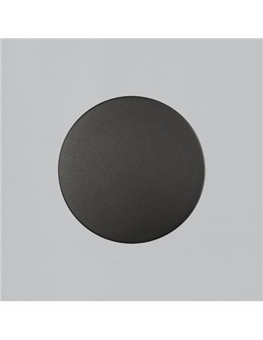 Aplique LED para exterior COMBO Ø 45cm Branco/Preto Texturizado ou Ouro Técnico, 15W 1140lm, CRI90 CL.I IP65, 2700K-3000K Slide