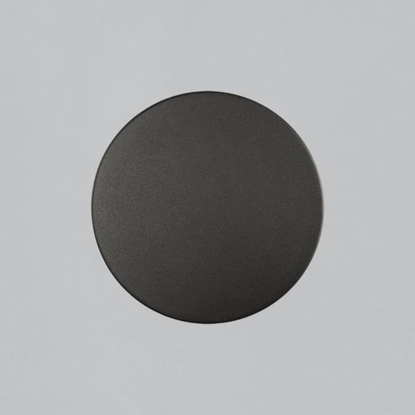 Aplique de pared LED exterior COMBO Ø 45cm Blanco/Negro Texturado u Oro Tecnico, 15W 1140lm, CRI90 CL.I IP65, 2700K-3000K Slide