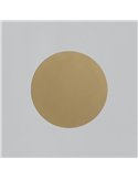 Aplique de pared LED exterior COMBO Ø 45cm Blanco/Negro Texturado u Oro Tecnico, 15W 1140lm, CRI90 CL.I IP65, 2700K-3000K Slide
