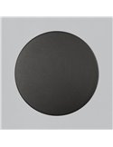 Aplique LED COMBO Ø 60cm Branco/Preto Texturizado ou Ouro Técnico, 20W 1350lm, CRI90 CL.I IP65, Interruptor Deslizante 2700K-300