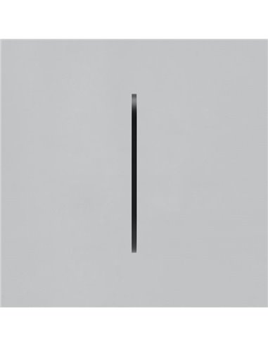 Miroir ovale moyen DANIELA 1200(h)x600 Noir, Sans éclairage