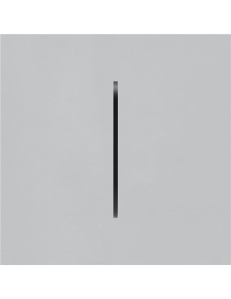 Miroir ovale moyen DANIELA 1200(h)x600 Noir, Sans éclairage