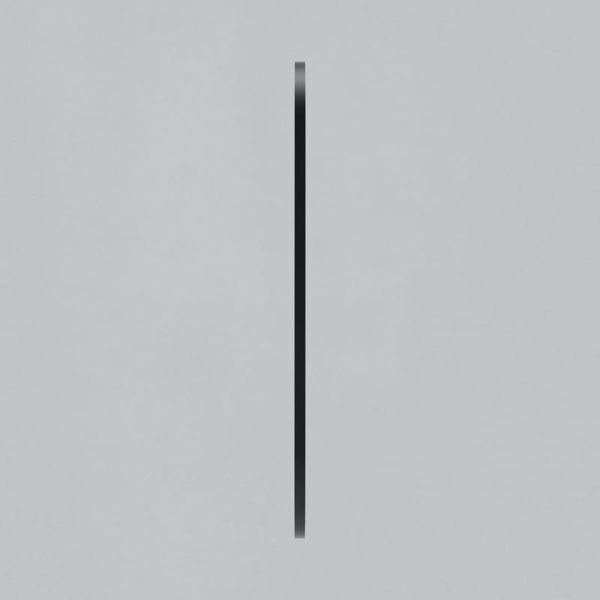 Espelho oval grande DANIELA 1700(h)x700 Preto, Sem iluminação