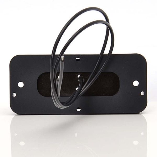 Piloto Antiniebla LED Homologado Rectangular Tulipa Blanca luz Roja | LeonLeds