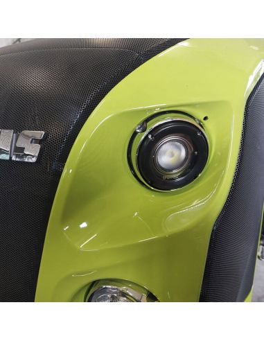 Farol LED redondo para encastrar em Classe Fendt Massey Ferguson 32W 3.000Lm Classe 3 10V-36V Thomas LED