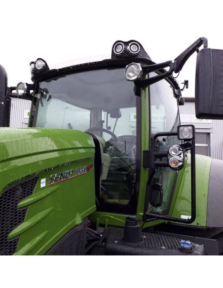 Faro LED redondo para empotrar en Class Fendt Massey Ferguson 32W 3.000Lm Clase 3 10V-36V Thomas LED