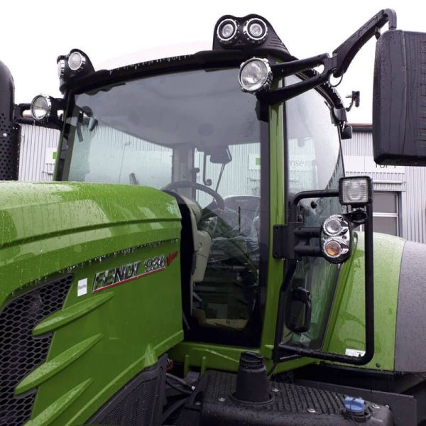Faro LED redondo para empotrar en Class Fendt Massey Ferguson 32W 3.000Lm Clase 3 10V-36V Thomas LED