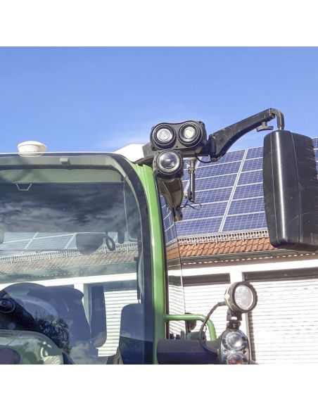 Faro LED redondo para empotrar en Class Fendt Massey Ferguson 32W 3.000Lm Clase 3 10V-36V Thomas LED