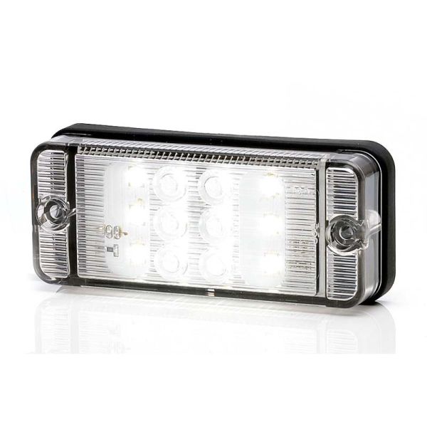 Piloto Macha atrás LED Rectangular 12/24V Homologado Was | LeonLeds