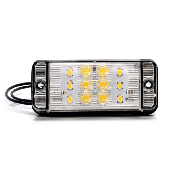 Piloto Macha atrás LED Rectangular 12/24V Homologado Was | LeonLeds