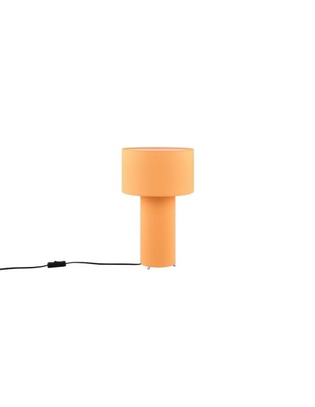 BALE candeeiro de mesa moderno abajur têxtil amarelo silenciado