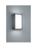 Aplique de pared LED INDUS para uso exterior encendido