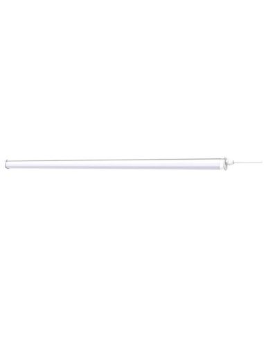 Pantalla estanca LED blanca 120Cm 3.400Lm IP65 IK06 34W ProjectLine Waterproof White | LeonLeds