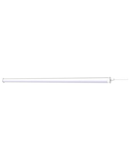 Pantalla estanca LED blanca 120Cm 3.400Lm IP65 IK06 34W ProjectLine Waterproof White | LeonLeds