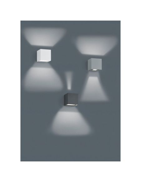 Aplique de pared LED cuadrado ADAJA 3 colores