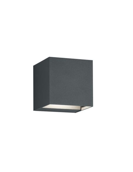 Aplique de pared LED cuadrado ADAJA | LeonLeds