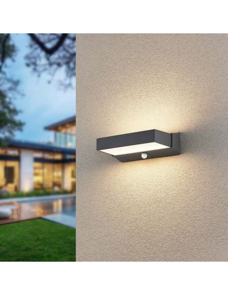 Aplique de pared LED CUANDO para exterior sensor movimiento  en la pared