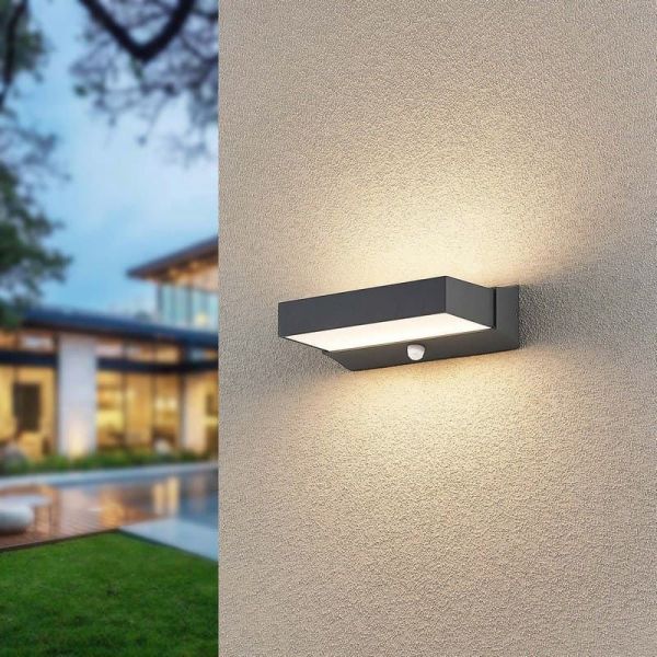 Aplique de pared LED CUANDO para exterior sensor movimiento  en la pared