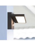 Aplique de pared LED para exterior con sensor de movimiento HORTON 226369142
