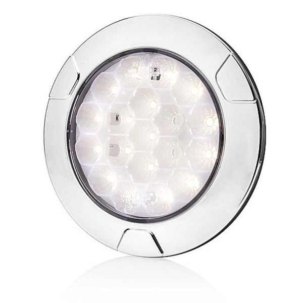 Feu de recul LED Rond Encastré 12/24V