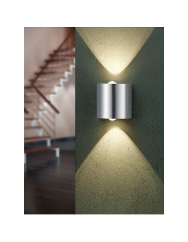 LED-Wandlampe Licht oben und unten...