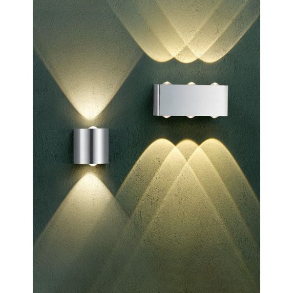 LED-Wandlampe Licht oben und unten...