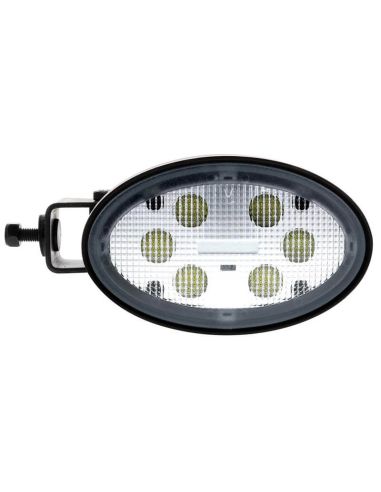 Faro LED de Trabajo Ovalado 2.000Lm con soporte lateral Giratorio Swivel Óptica de Trabajo  D15095 | LeonLeds