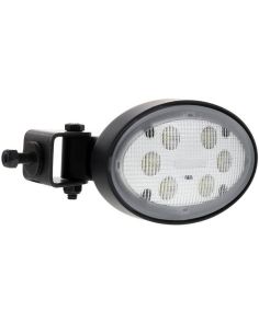 Faro LED de Trabajo Ovalado 2.000Lm con soporte lateral Giratorio Swivel Óptica de Trabajo  D15095 | LeonLeds