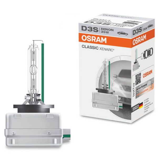Bombilla D3S Osram Xenarc Classic 66340CLC 4052899397989 | LeonLeds
