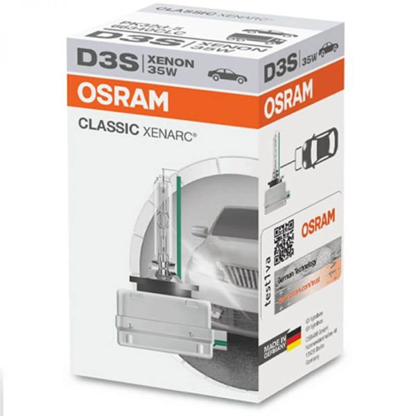 Bombilla D3S Osram Xenarc Classic 66340CLC 4052899397989 | LeonLeds