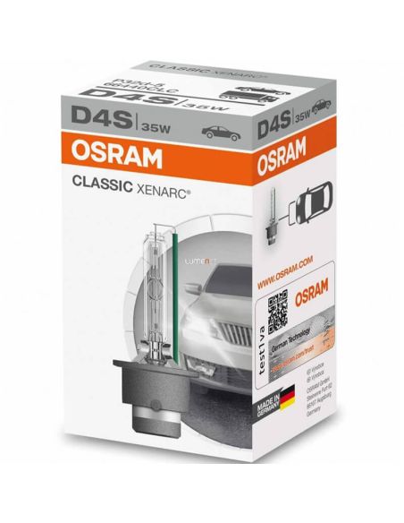 Bombilla D4S Osram Xenarc Classic 66440CLC 4052899398054 | LeonLeds