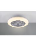 Ventilador techo regulable LED STRALSUND Titanio 3 velocidades| LeonLeds