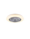 Ventilador techo regulable LED STRALSUND Titanio 3 velocidades| LeonLeds