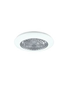 Ventilador techo regulable LED STRALSUND Titanio 3 velocidades| LeonLeds 2
