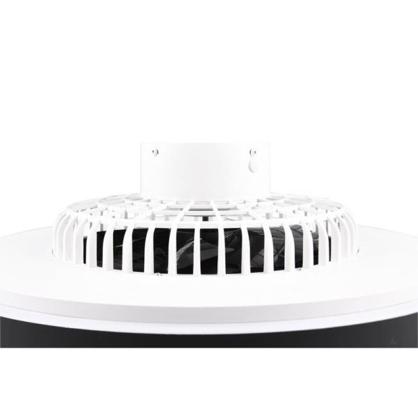 Ventilador de teto HALMSTADT com luz LED regulável | LeonLeds