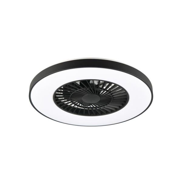 Ventilador de techo con luz LED HALMSTADT regulable| LeonLeds