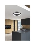Ventilador de techo con luz LED HALMSTADT regulable| LeonLeds
