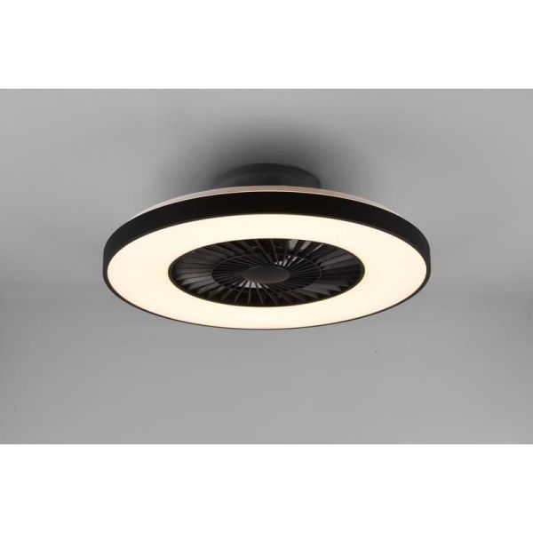 Ventilador de techo con luz LED HALMSTADT regulable| LeonLeds