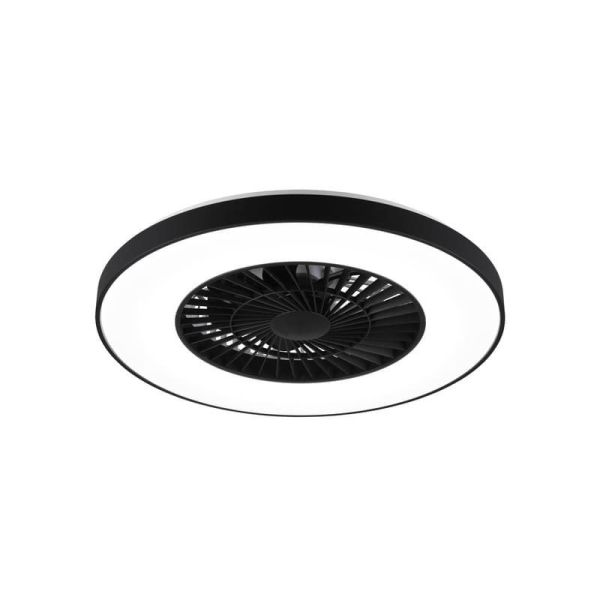 Ventilador de teto HALMSTADT com luz LED regulável | LeonLeds
