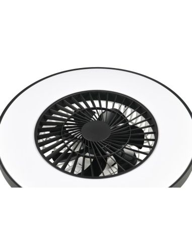 Ventilador de techo con luz LED HALMSTADT regulable| LeonLeds