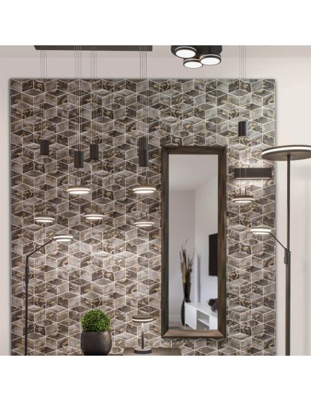 Aplique de pared LED plano CONCHA| LeonLeds