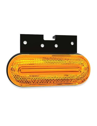 Piloto Led ADR Lateral delantero trasero FT-070+K con soporte de Fristom efecto Neon | Leonleds